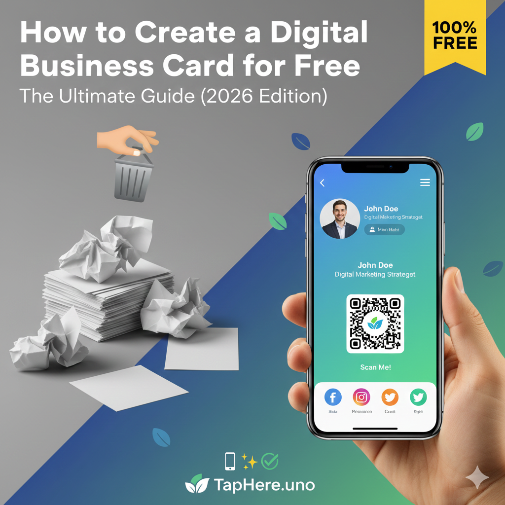 The Ultimate Guide: How to Create a Digital Business Card for Free (2026 Edition)